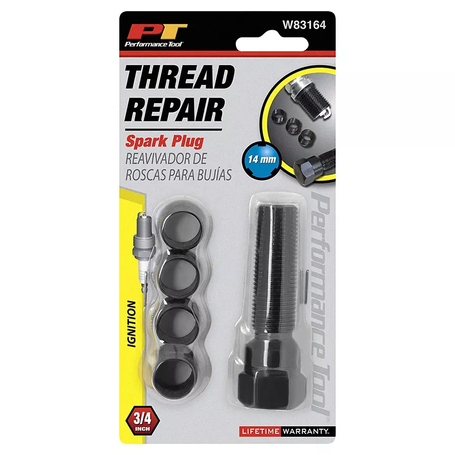 Performance Tool Spark Plug Rethread Kit - 14mm