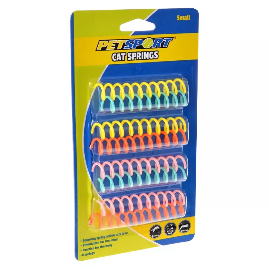 Petsport Small Springs Cat Toy - 8 pk