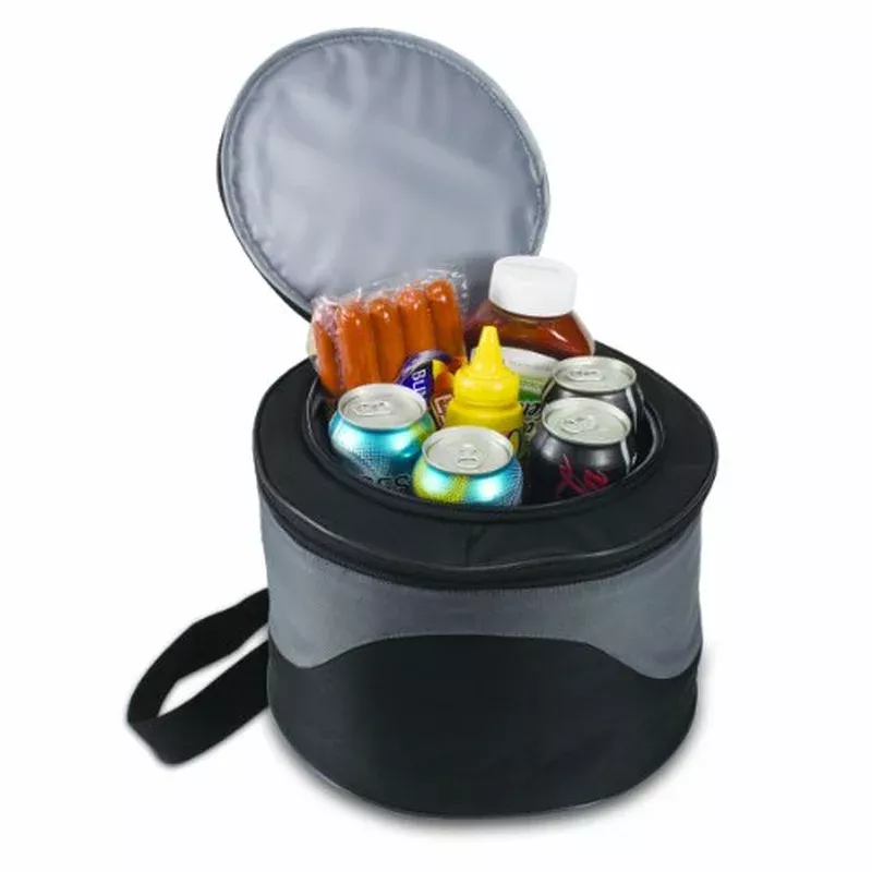 Picnic Time Caliente Cooler Tote with 10″ Charcoal BBQ Inside