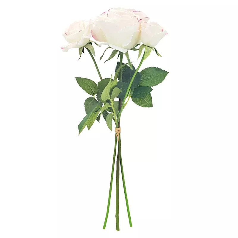 Pink Real Feel Rose Bush, 16"