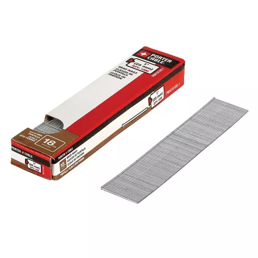 Porter Cable 18 Gauge Brad Nail (5000 Pk.) - 1"