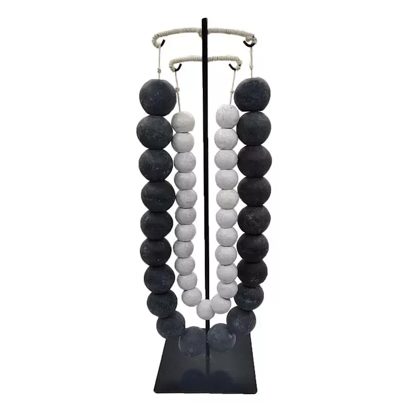 Prayer Beads on Stand, 16"