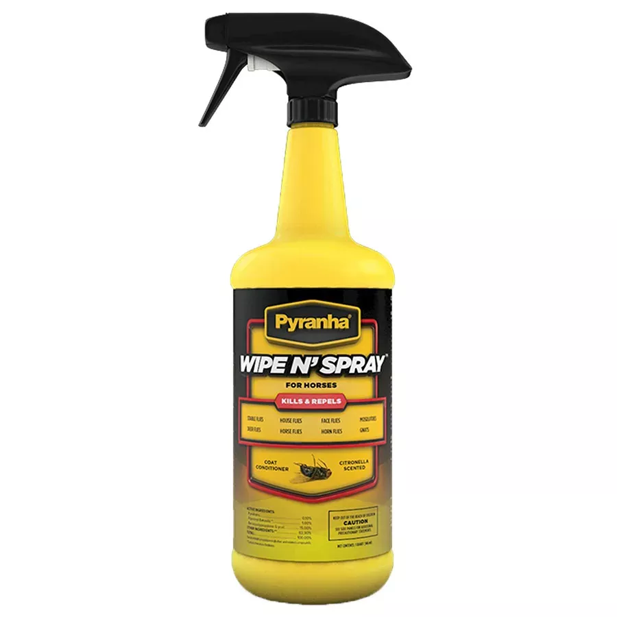 Pyranha Wipe N Spray - 32 oz