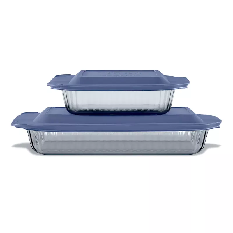 Pyrex 4-Piece Bakeware Value Pack, 9x13/8x8