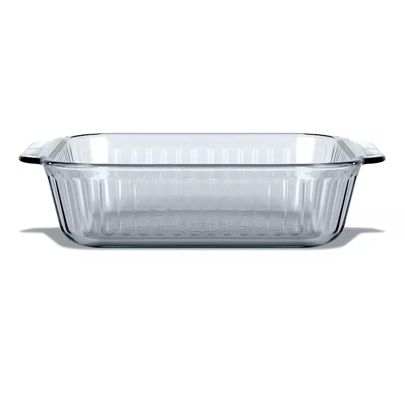 Pyrex Smoke Grey Square Bakeware, 8"