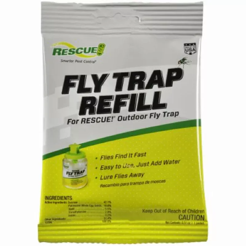 Rescue FTA-DB12 Fly Trap Attractant Refill Bait – Quantity of 24