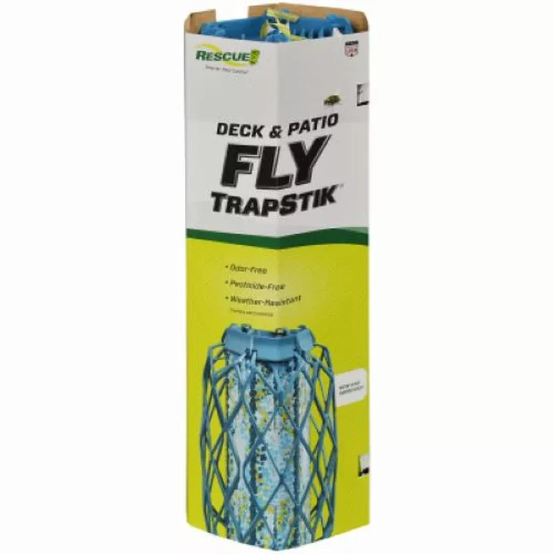 Rescue TSBF-BB6 Deck & Patio TrapStik Fly Trap – Quantity of 9