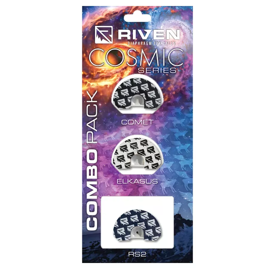 Riven Cosmic Series Elk Diaphragm Call - 3 pk