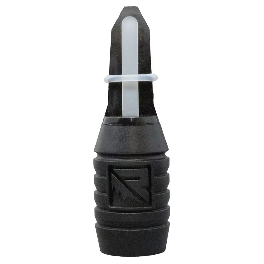 Riven Menace External Reed Elk Call - Polycarbonate Black