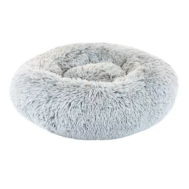 Round Blue Eyelash Pet Cuddler, 23"