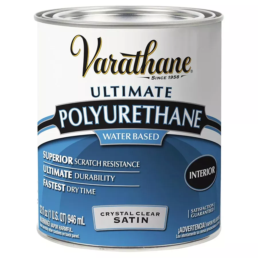 Rust-Oleum Ultimate Polyurethane Interior Water Based Finish - Satin - 1 qt