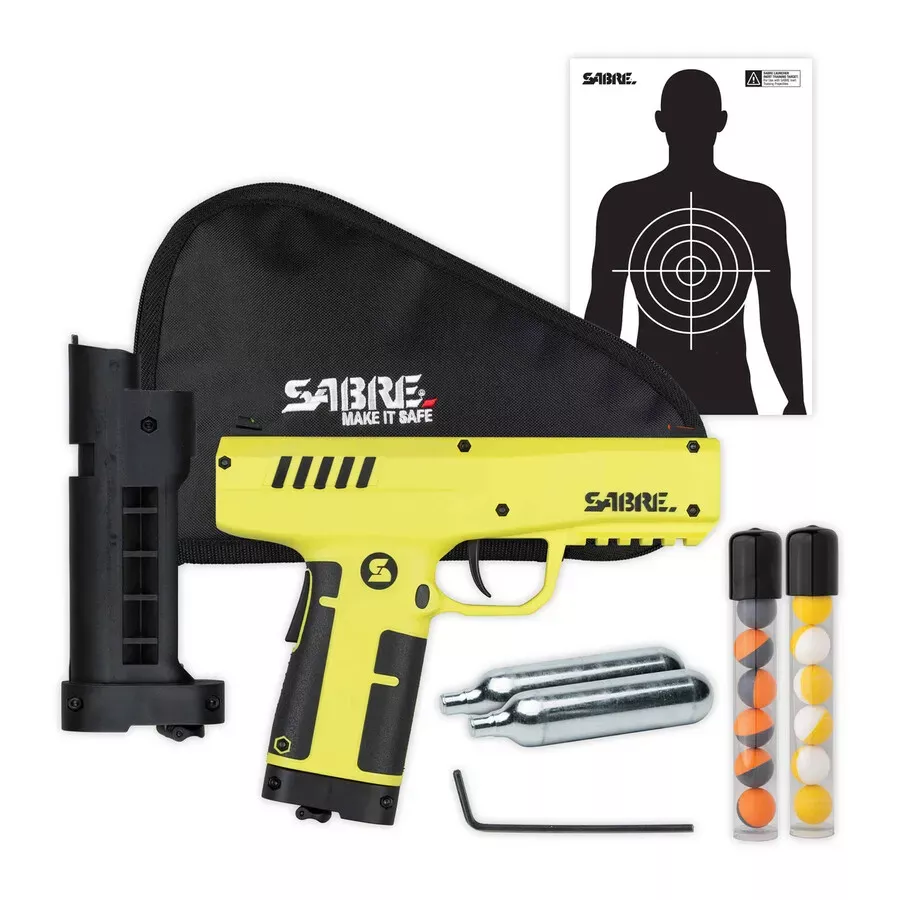 Sabre 0.68 Caliber Home Defense Pepper Projectile Launcher Kit