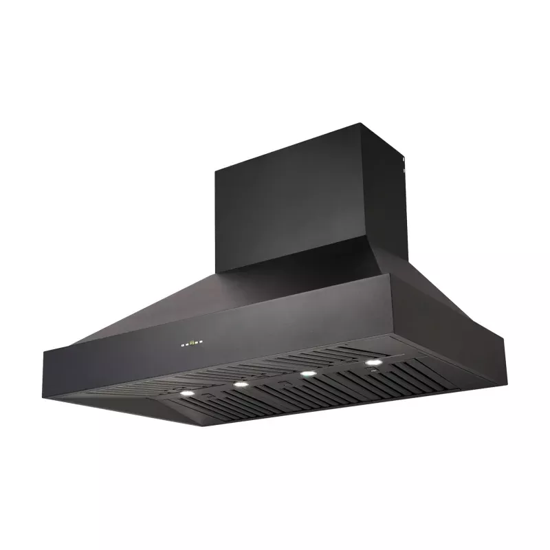 Schweigen Black BBQ Canopy Rangehood – 120cm – CL8912B Series