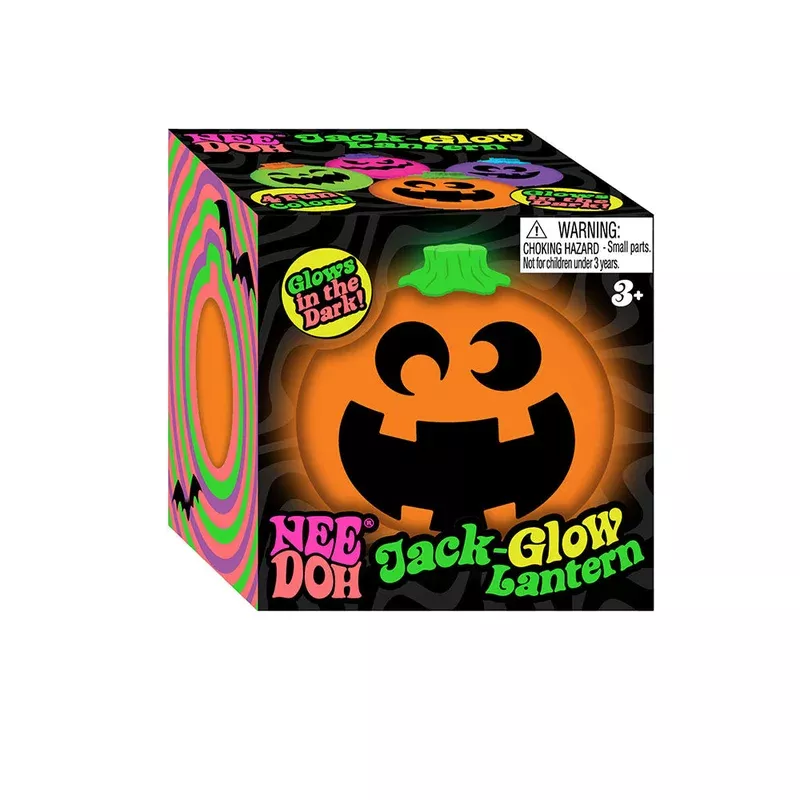 Schylling Needoh Jack-glow Lantern – Halloween Fidget Toy