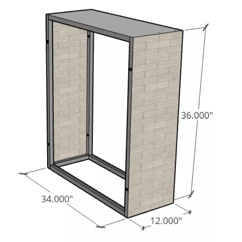 Segmental 12 Filler Cabinet