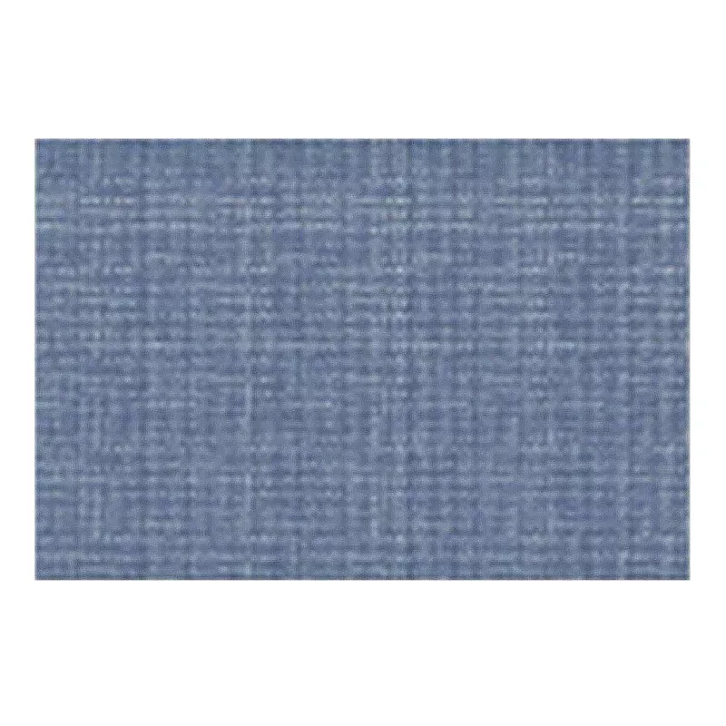 Set of 4 Navy Rustic Grid Placemats, 13x19