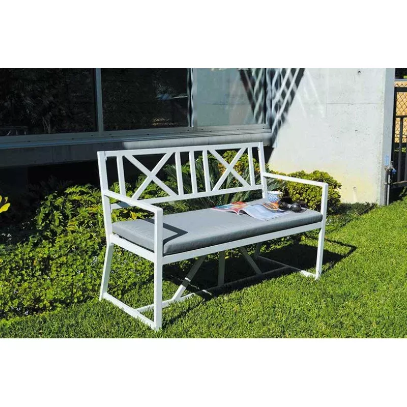 Shelta Bridgeport Bench Seat Black PC Frame
