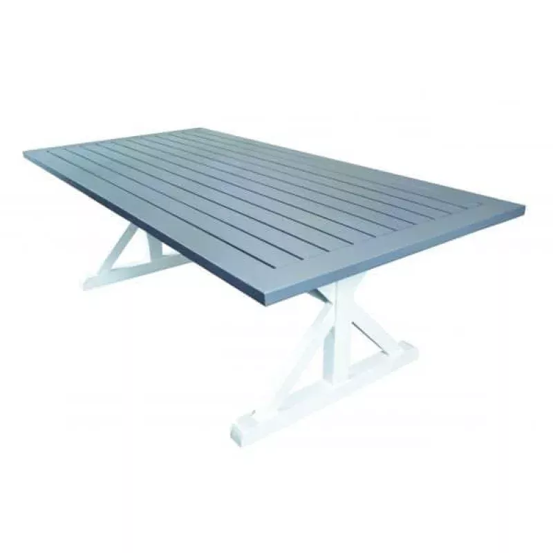 Shelta Bridgeport Dining Table Graphite Table Top / Black PC Frame