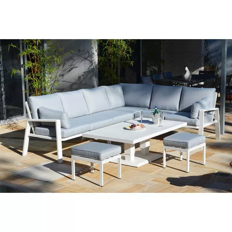 Shelta Carrington 5pc Modular Casual Setting Charcoal PC Frame