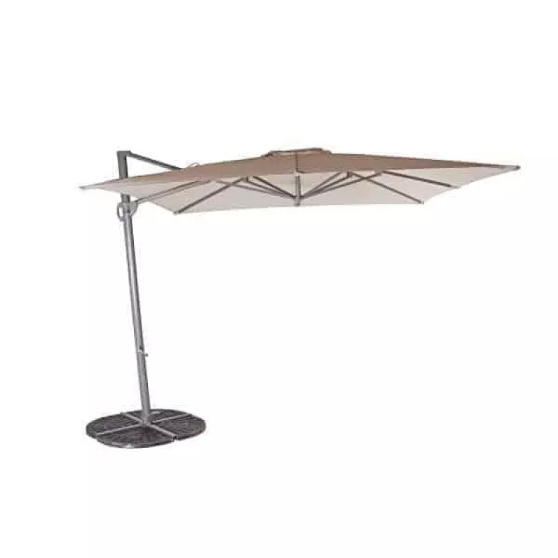 Shelta Lynden 330cm Octagonal Cantilever Umbrella Charcoal