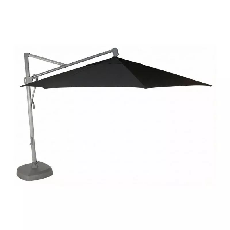 Shelta Ravenna 400×300 Rectangular Cantilever Umbrella – Canvas Coal