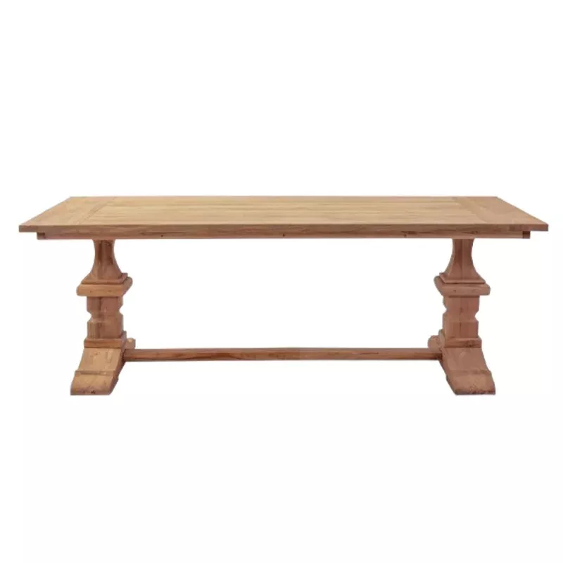 Shelta Segovia 3m Reclaimed Teak Dining Table Teak Table Top