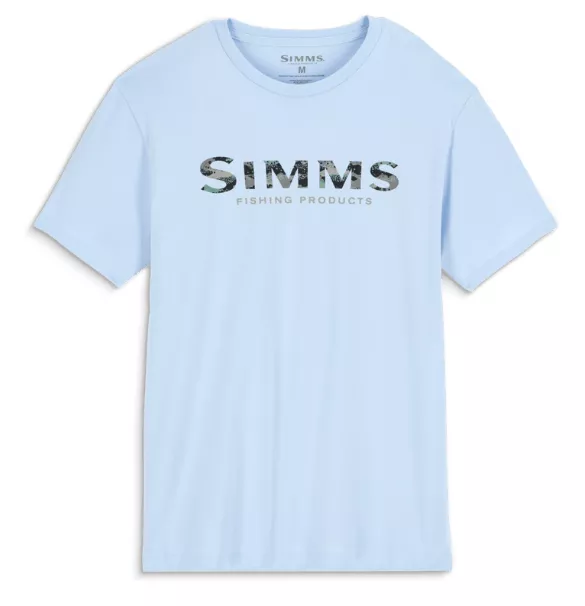 Simms Men's Shroud Fill Logo T-Shirt