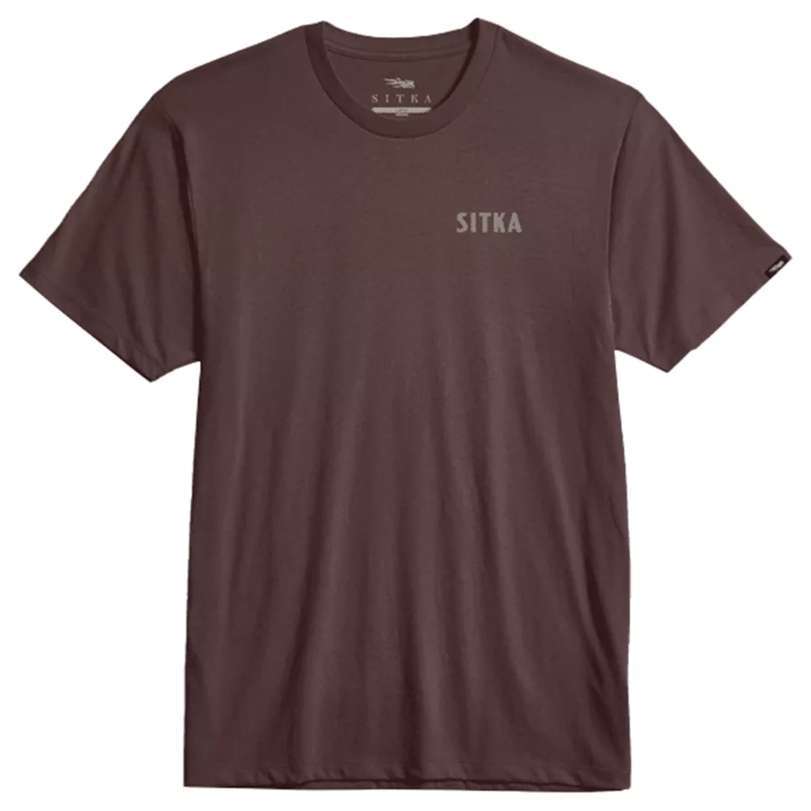Sitka Men's Typical T-Shirt - Cherry Wood