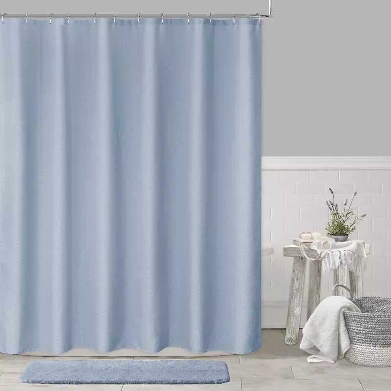 Skyway Diamond Shower Curtain, 72"