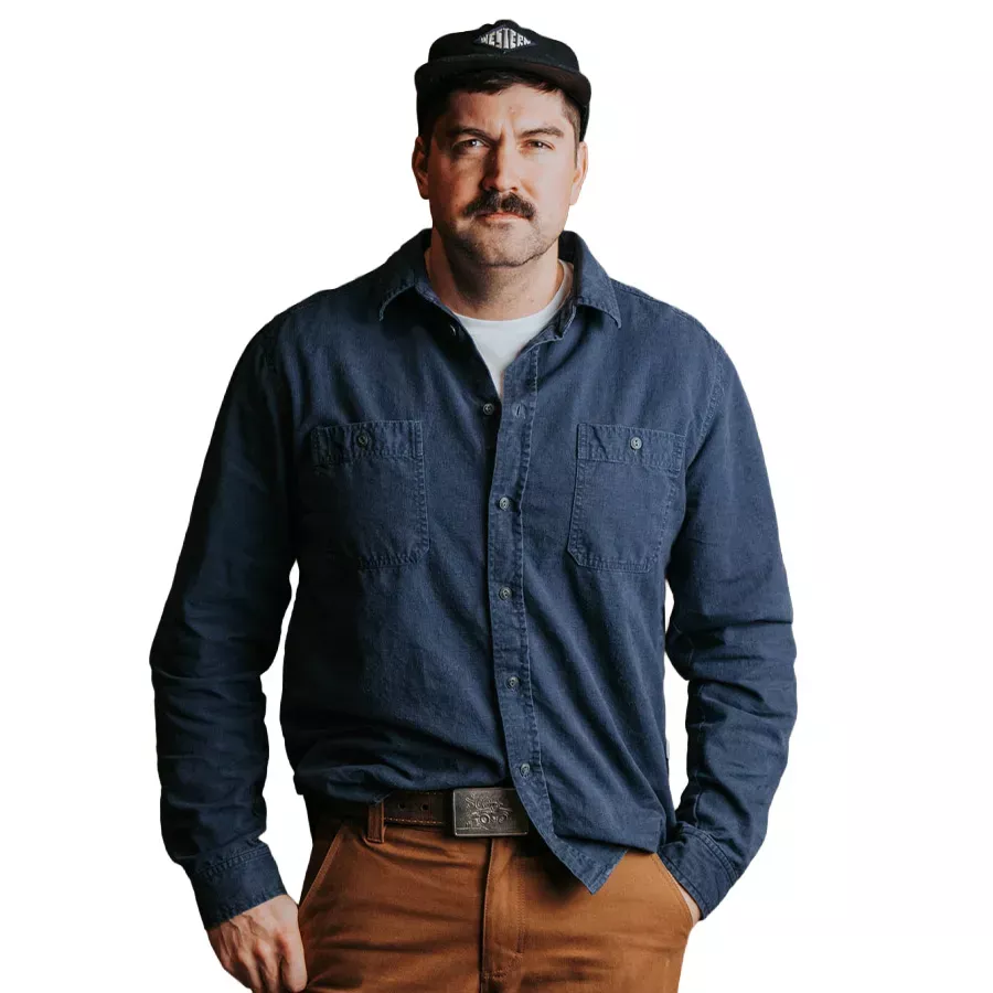 Smith + Rogue Men's Benton Hemp Shirt