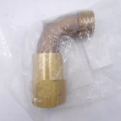 Solid Brass Hose Swivel, 3/4″ FTP x 3/4″ MHT Outlet HS-075
