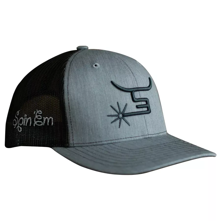 Spin-Em SuperLooper Hat - Gray/Black