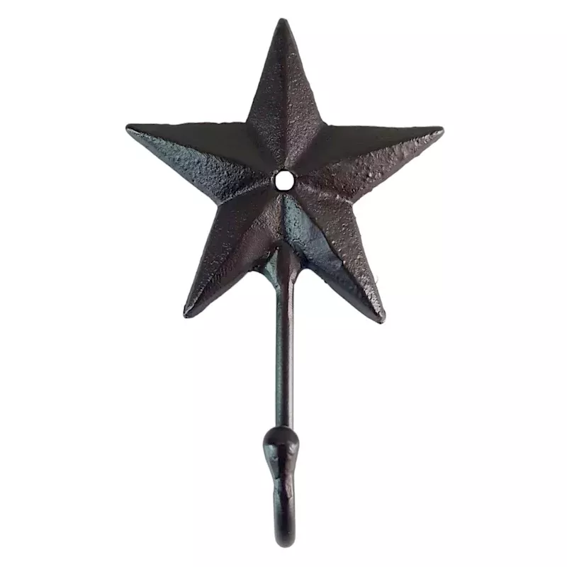 Star Metal Wall Hook, 4x6