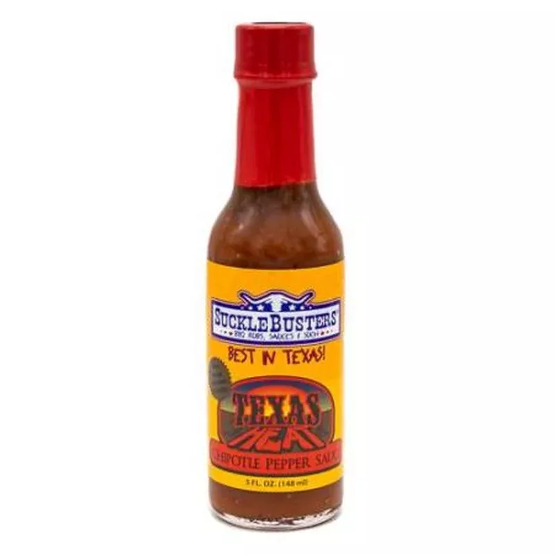 SuckleBusters Texas Heat Chipotle Pepper Sauce – 148ml (5fl oz)