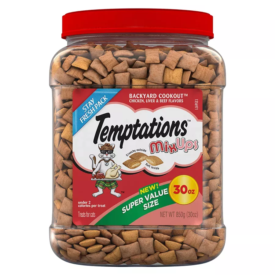 Temptations Backyard Cookout Cat Treats - 30 oz