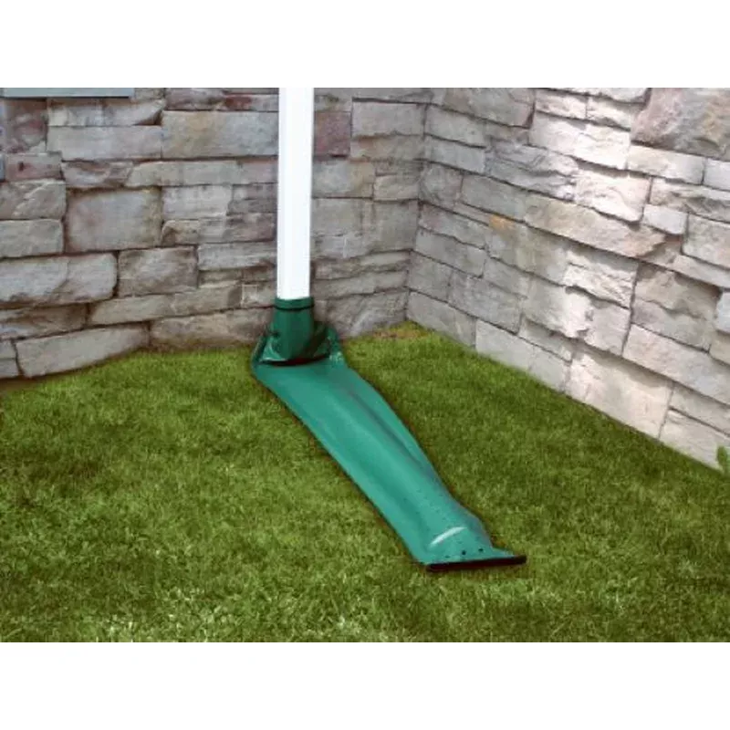 Thermwell DE46 46″ Green Roll Out / Roll Up Automatic Downspout Extenders – Quantity of 3