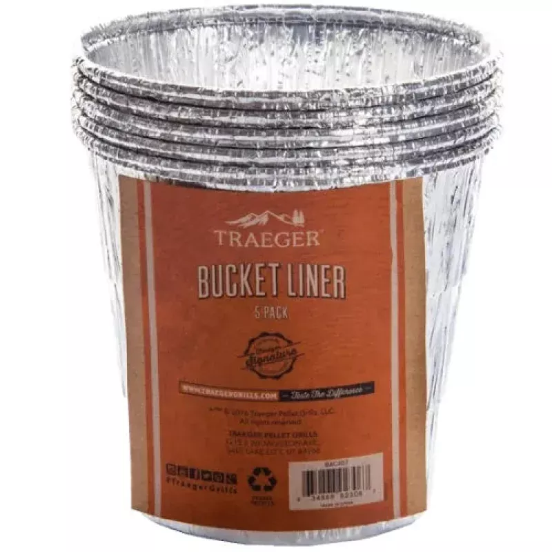 Traeger Bucket Liners – 5 Pack – BAC572