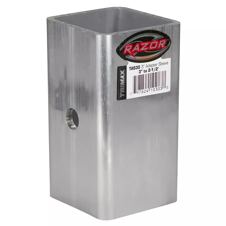 Trimax 3" Receiver Hitch Adapter Sleeve - 2-1/2"