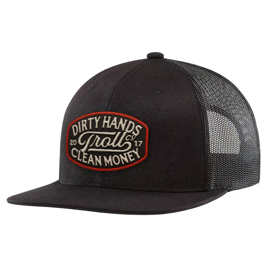 Troll Co. Men's DHCM Model T Snapback Hat - Black - One Size Fits All