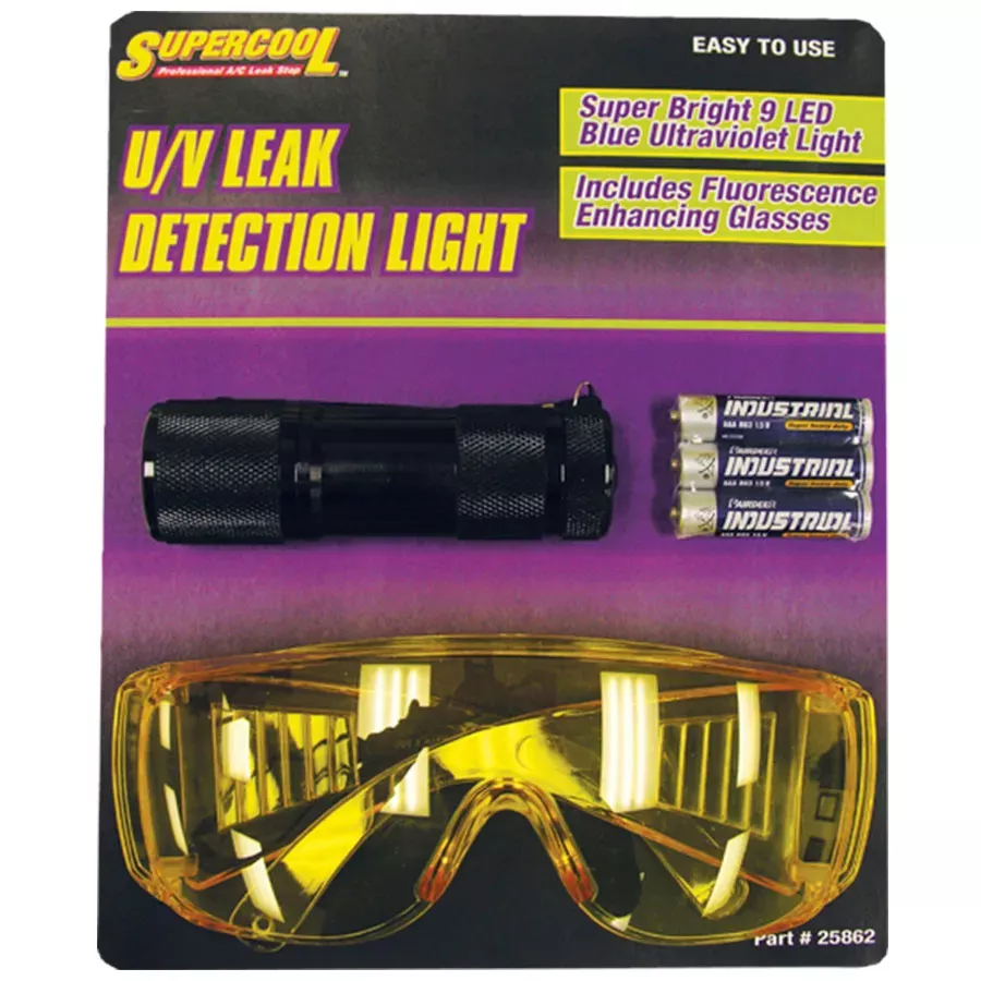 TSI Supercool 9 LED U/V Light with Dye Enhancing Glasses