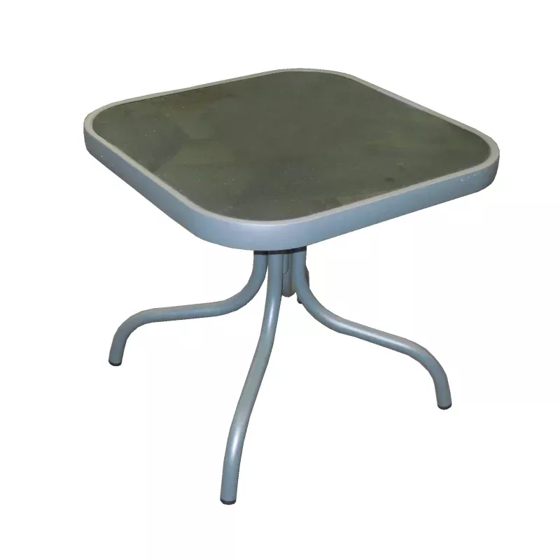 Tucker Bayview Chocolate Grey Glass Low Coffee Table