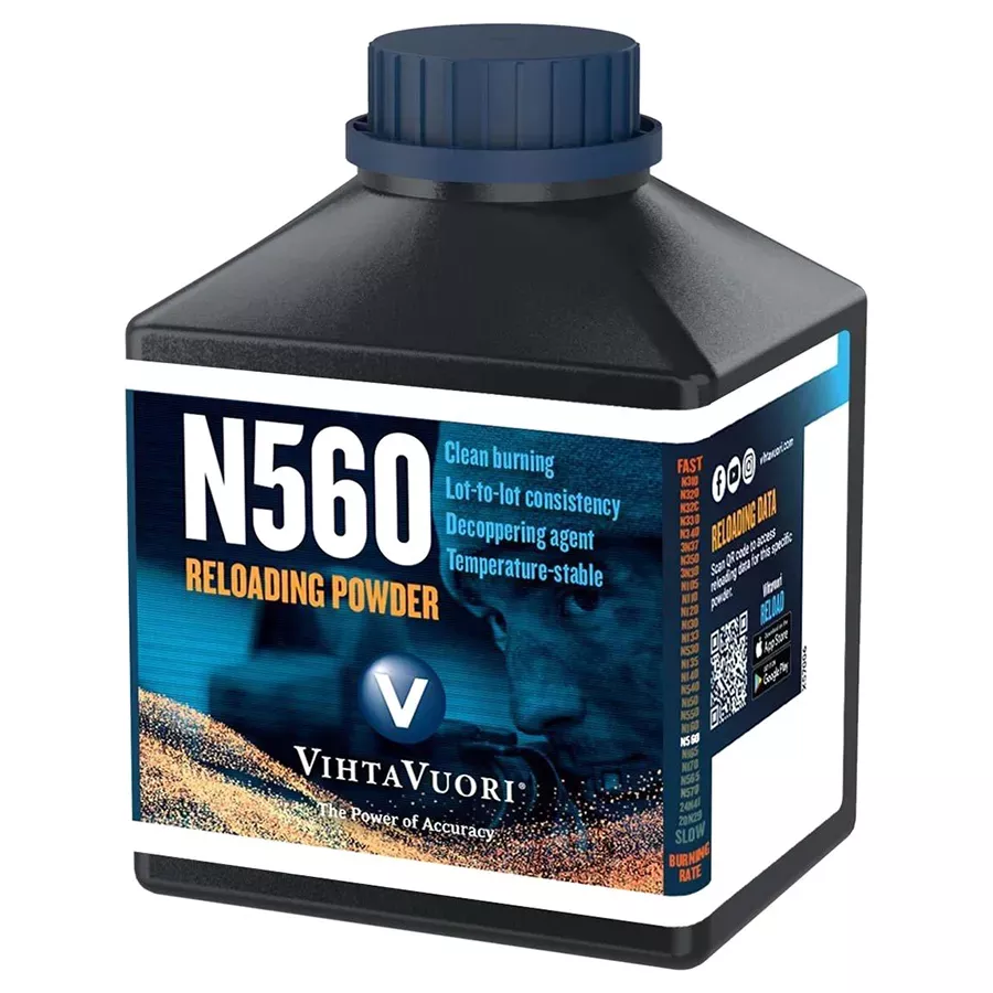 VihtaVuori N560 Reloading Rifle Powder - 1 lb Canister
