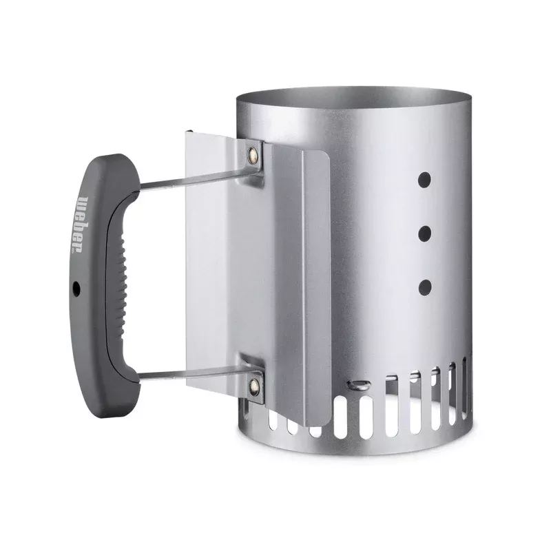 Weber Rapidfire Portable Chimney Charcoal Starter – Compact