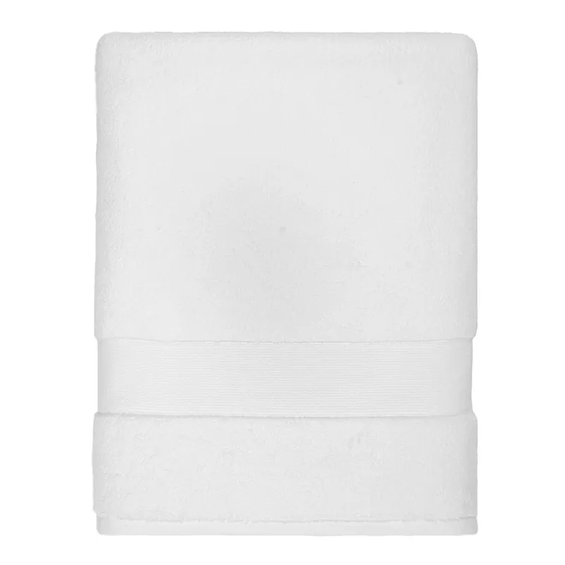 White Egyptian Cotton Bath Towel, 30x60