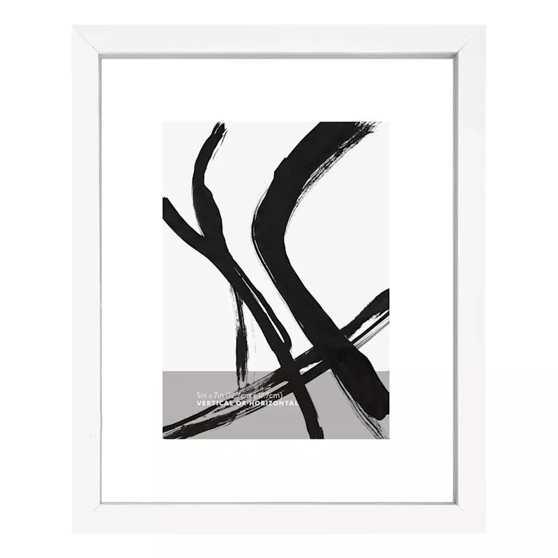 White Floating Wall Frame, 8x10