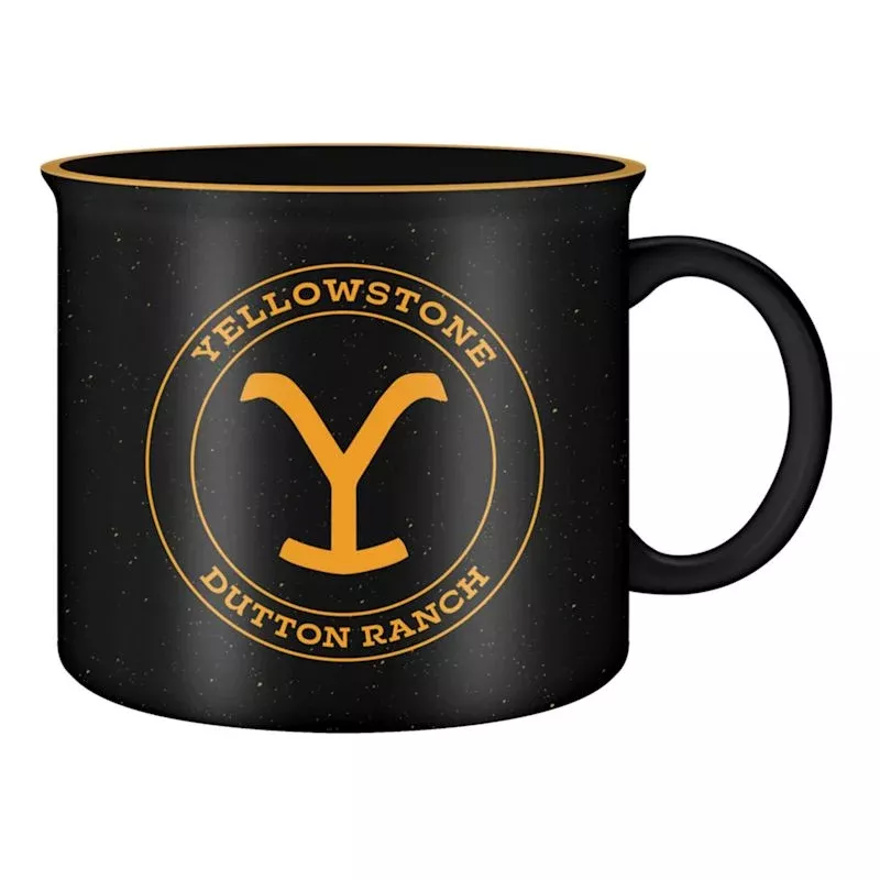 Yellowstone Dutton Ranch Ceramic Camper Mug, 20oz