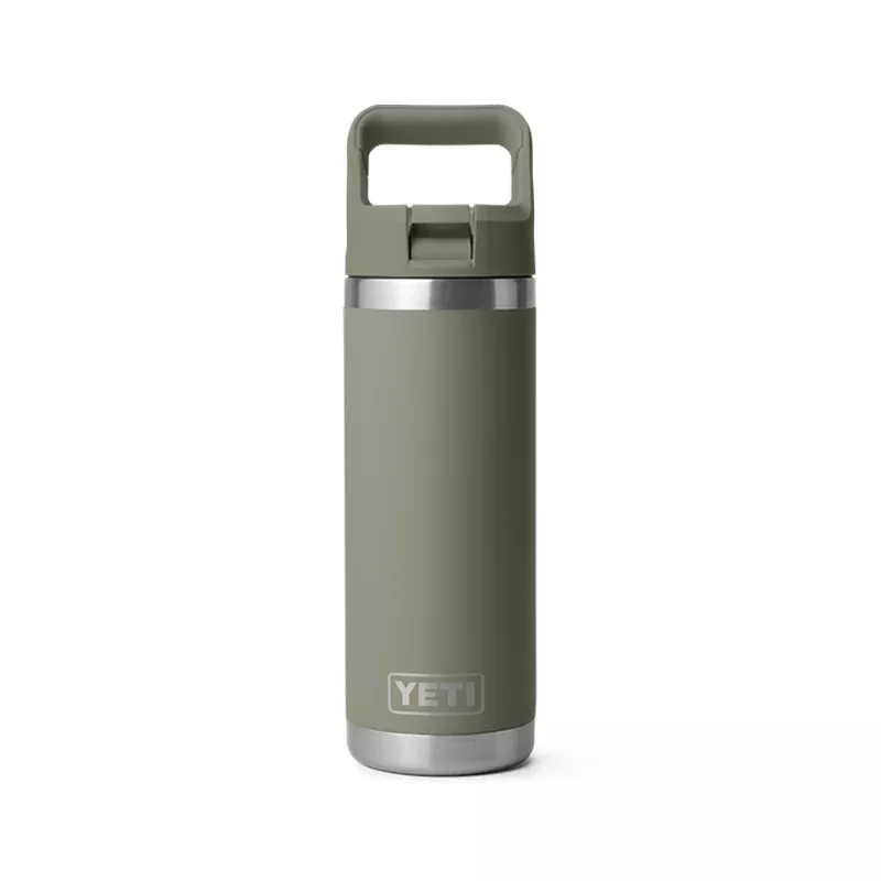 YETI RAMBLER 18OZ BOTTLE STRAW BOTTLE PAMPA GREEN *PICK UP ONLY*