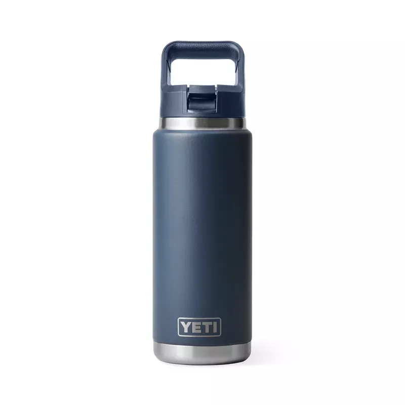 YETI RAMBLER 26OZ BOTTLE STRAW NAVY *PICK UP ONLY*