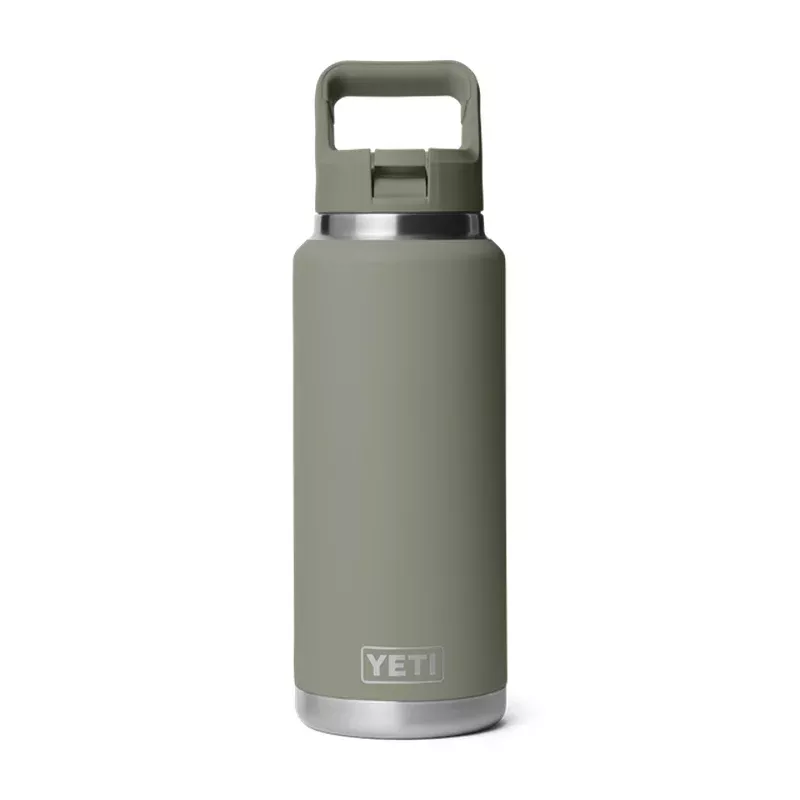 YETI RAMBLER 36OZ BOTTLE STRAW PAMPA GREEN *PICK UP ONLY*