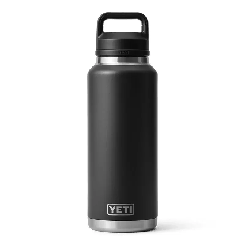 YETI RAMBLER 46OZ BOTTLE CHUG BLACK *PICK UP ONLY*